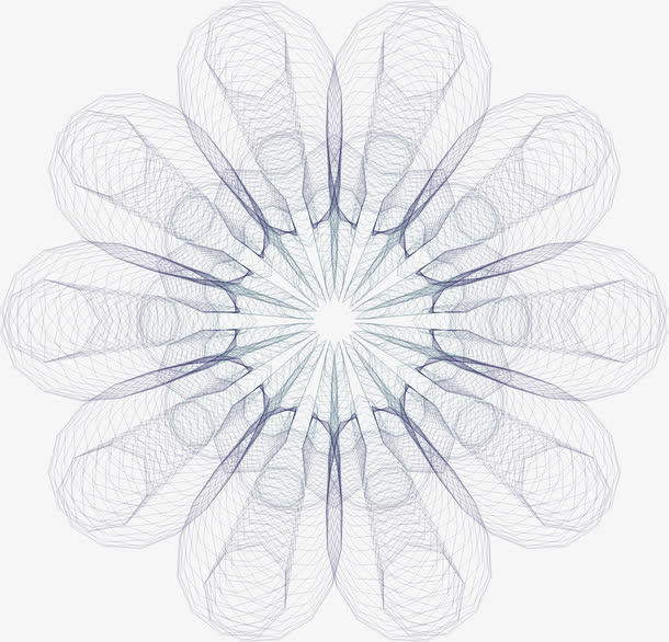 证书花纹矢量素材免抠