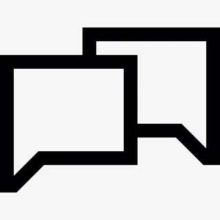 聊天信息图标免抠