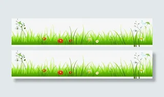 卡通花草   花草免抠