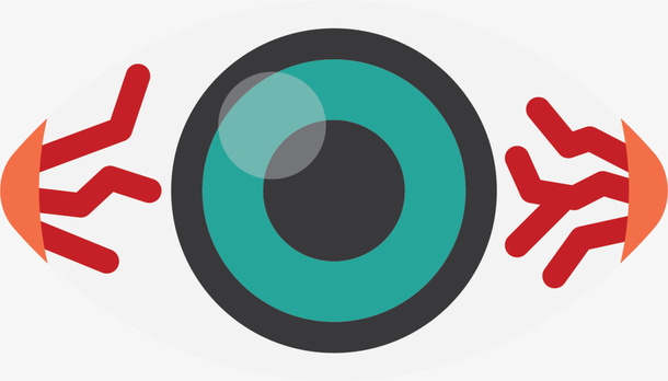 立体眼科眼疲劳眼睛免抠