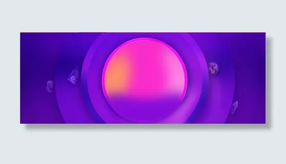 紫色绚丽圆形电商装饰免抠 紫色绚丽圆形电商装饰免抠