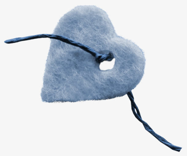 心形绳索漂浮免抠