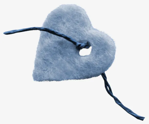 心形绳索漂浮免抠