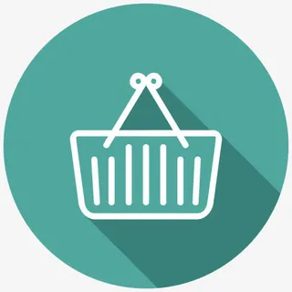 篮子车购买店购物购物图电子商务免抠