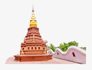 简约漂浮圣城免抠