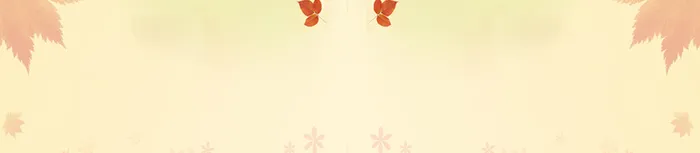 秋季秋装枫叶唯美背景banner高清