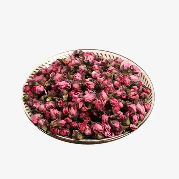 产品实物粉色饱满完整桃花茶免抠