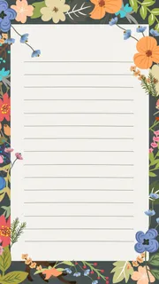 文艺气息纸张环花作业背景高清 文艺气息纸张环花作业背景高清