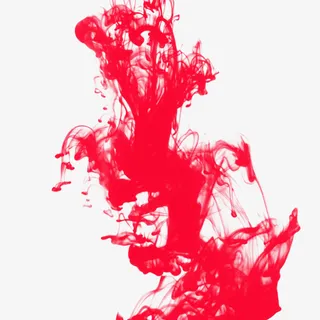 平面设计云雾红色云烟免抠