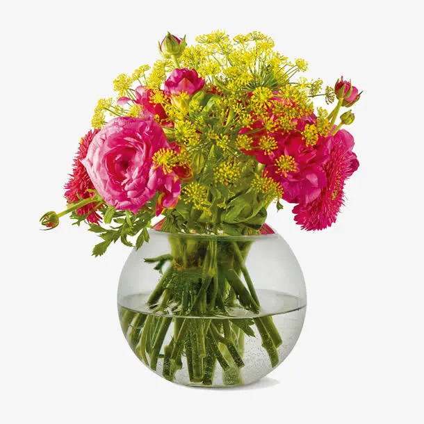 鲜花花瓶免抠