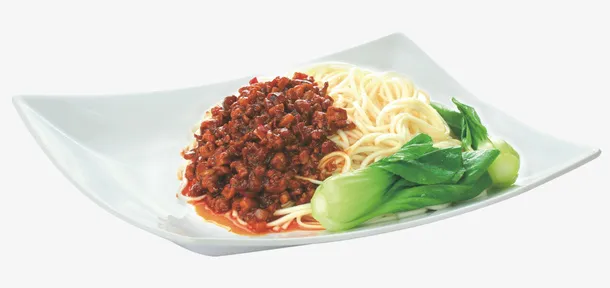 美食小吃炸酱面免抠