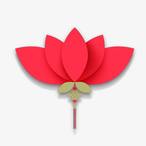 红色花灯素材免抠