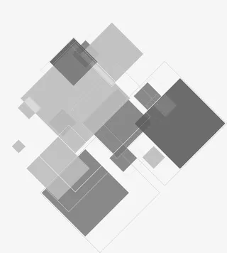 灰色简约格子免抠