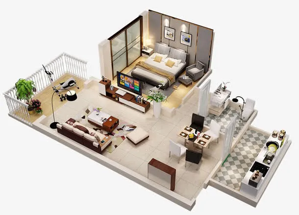 装修效果图免抠