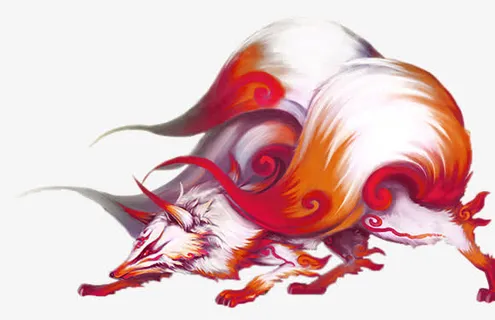 火狐狸游戏宠物素材免抠