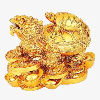 金色金钱龟免抠