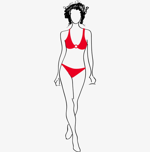 美女内衣秀免抠