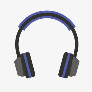 头挂式蓝牙耳机免抠