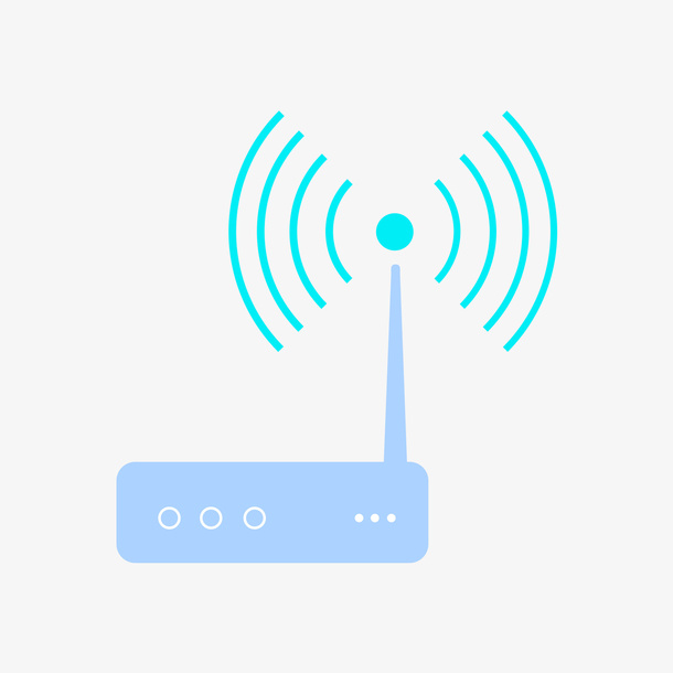 wifi网络信号wifi路由器信号免抠