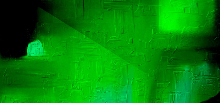 绿色甲骨文几何曲线渐变背景banner高清