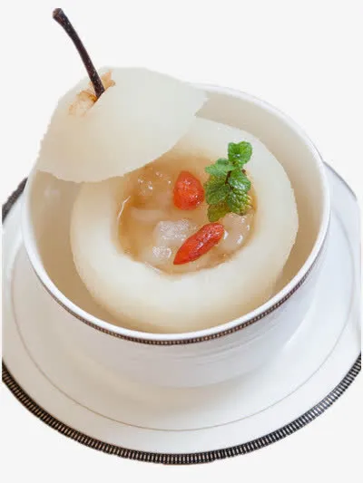 冰糖炖梨免抠