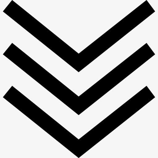 雪佛龙下跌图标免抠