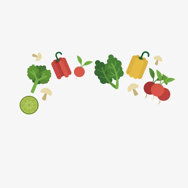 美食蔬菜水果卡通免抠