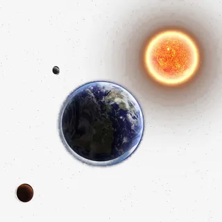 浩瀚宇宙星系行星免抠