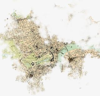 复古旧报纸免抠