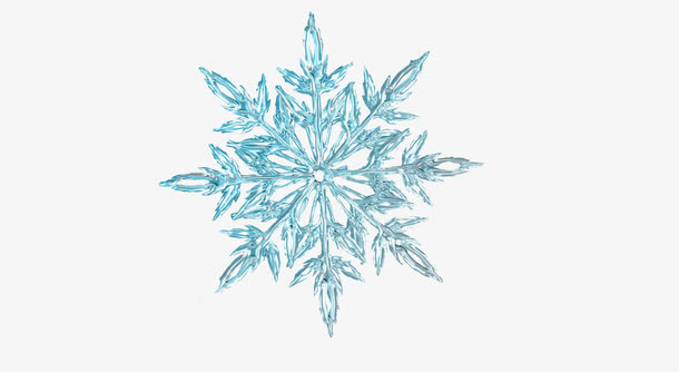 冰晶雪花免抠