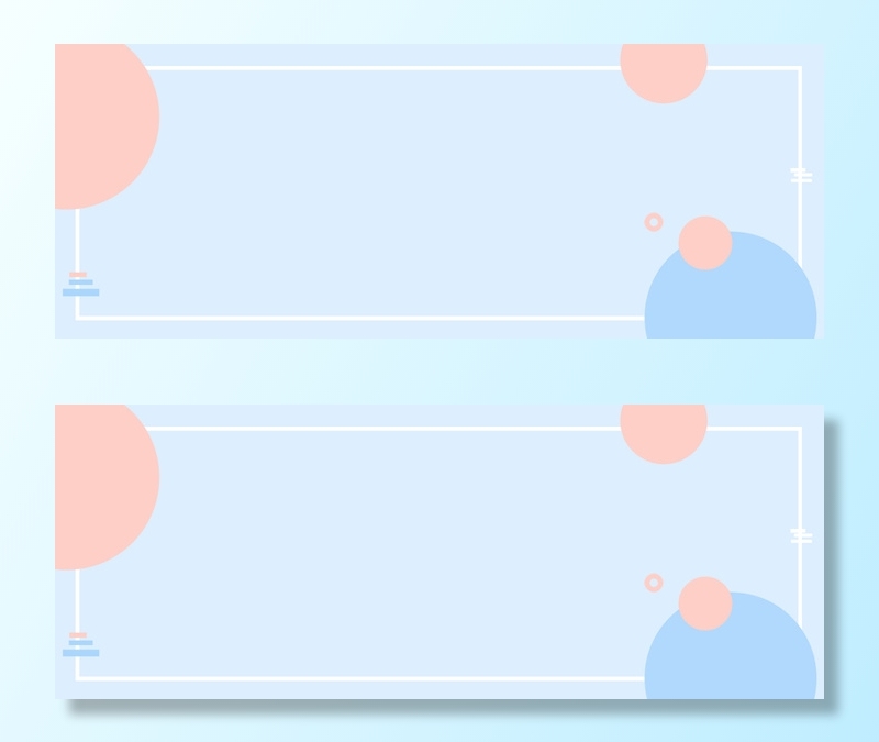 春装上市清新简约蓝色海报背景高清扁平简约背景