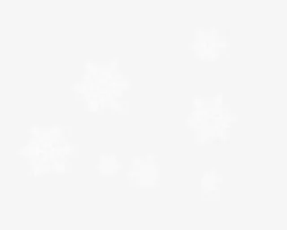 冬季白色雪花免抠