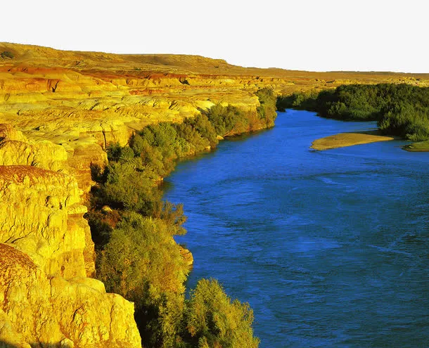 新疆五彩滩景点免抠