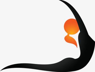 瑜伽锻炼舞蹈姿势图免抠