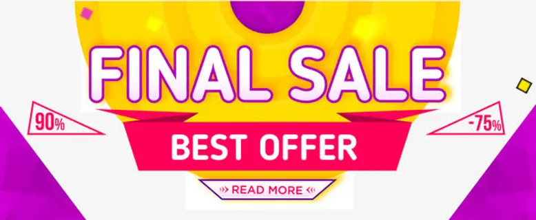 促销标签设计免抠