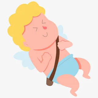 卡通可爱的小天使免抠