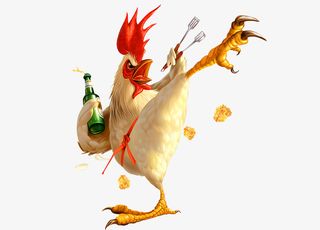 夸张动物图PNG免抠