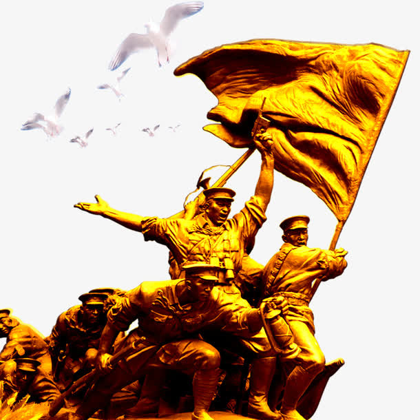 雕塑png元素免抠