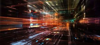 炫彩光绘几何背景图高清