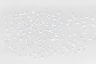 白色细密透明沙石效果免抠