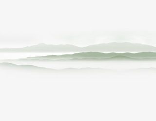 水墨山水免抠