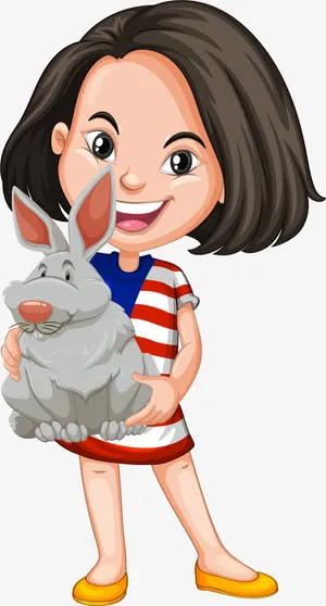 小孩和宠物免抠