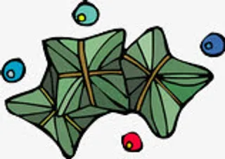 手绘卡通粽子图片免抠