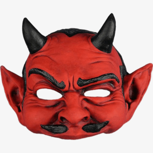 恶魔面具免抠