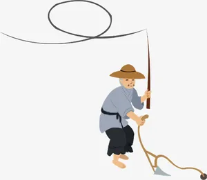 古代耕地的农民免抠
