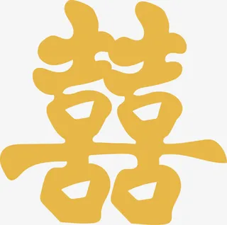 矢量婚礼灯笼扇免抠