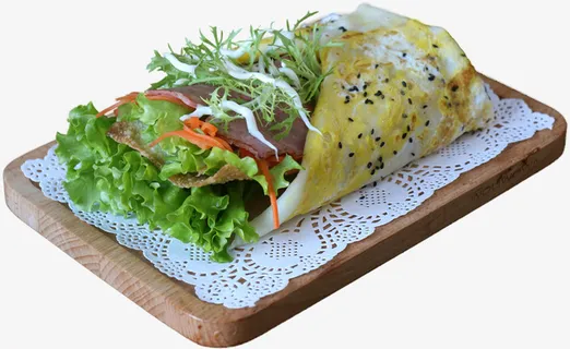 煎饼果子鸡肉卷免抠 煎饼果子鸡肉卷免抠