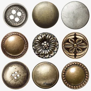 金属古扣高清免扣素材免抠