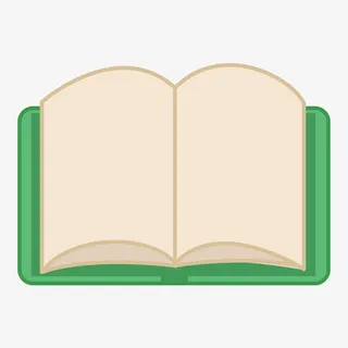 绿色的书本免抠