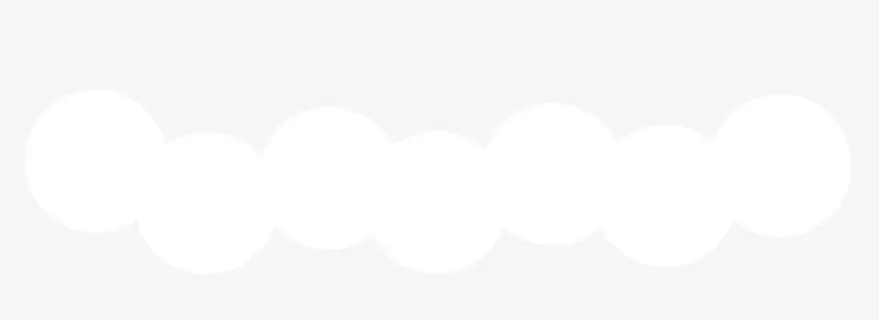 白色圆圈底纹边框免抠